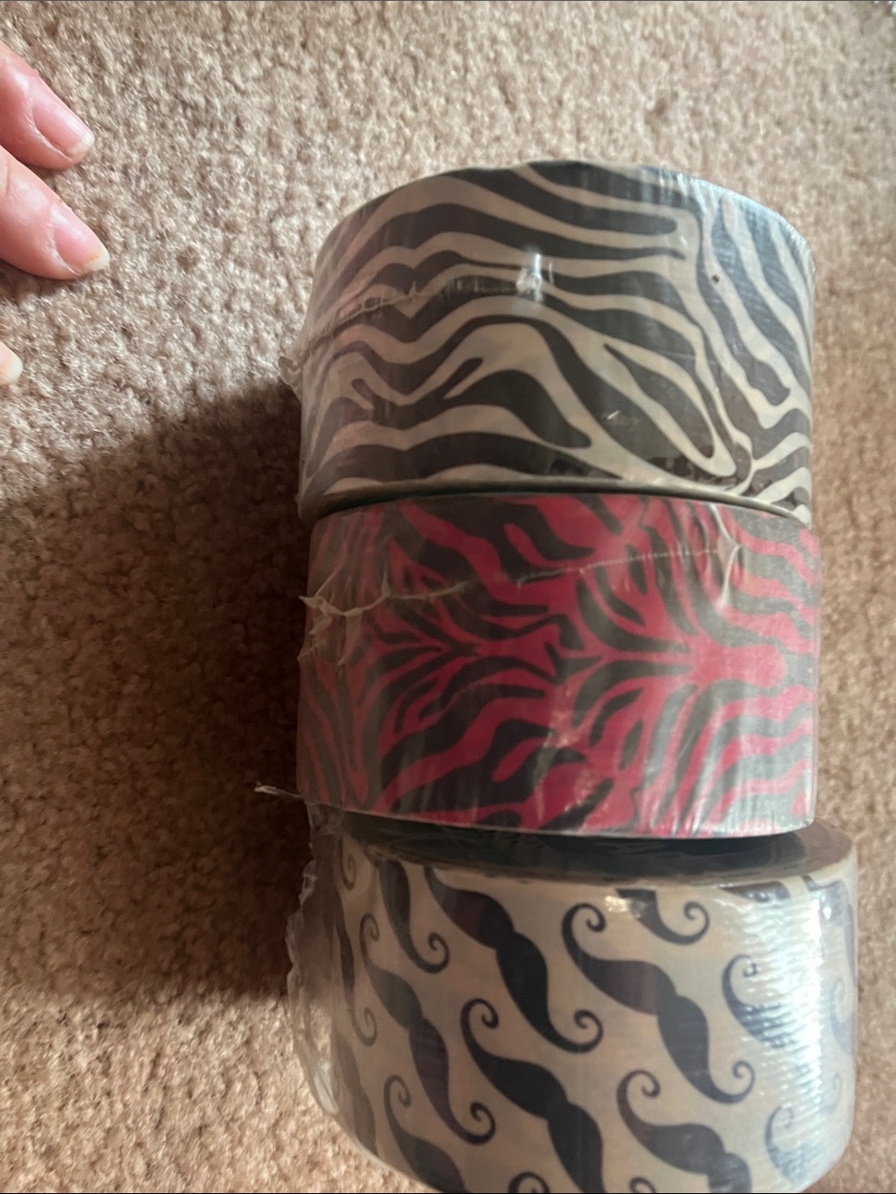 Whimsical Duck Tape -boxing shipping - Picture 4 of 5